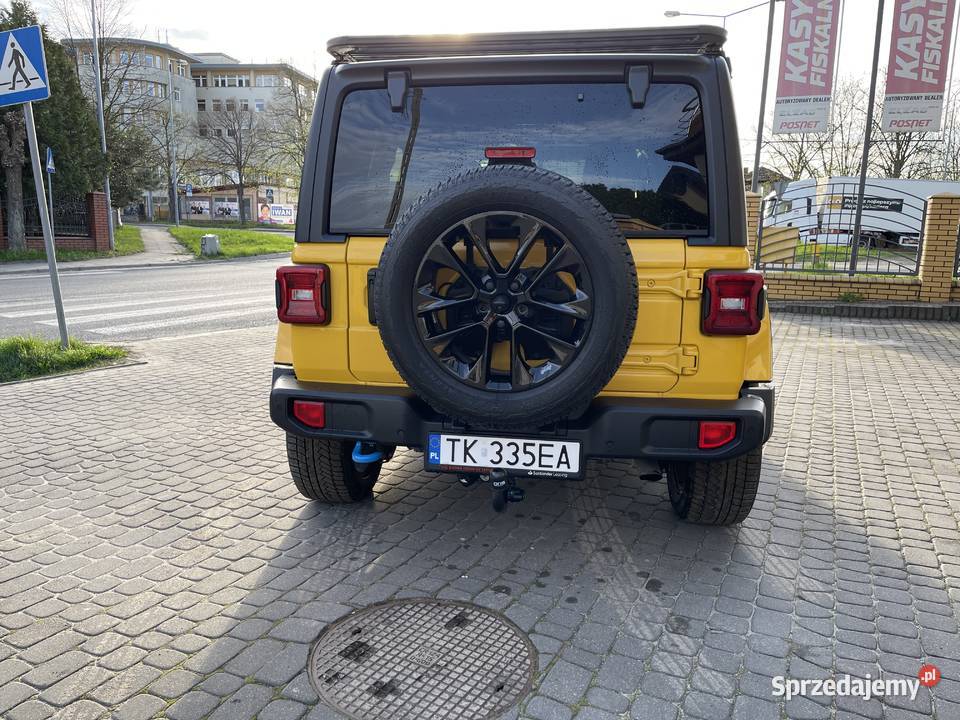 Jeep Wrangler Sahara 4XE nowy hybryda plugin Kielce