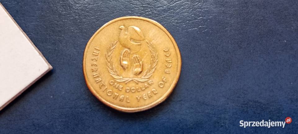 Stare monety 1 dolar 1986 Austria Antyki, Sztuka, Kolekcje podkarpackie Lesko sprzedam