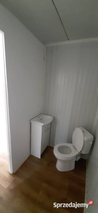biuro Pawilon mobilny z WC 7dłx320 szer Ilość pomieszczeń 2 Sieradz