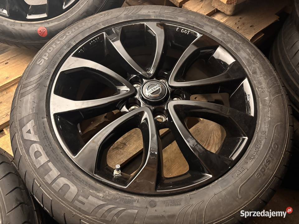 Oryginalne Nowe Koła letnie Nissan Juke 17 Nowa Sól
