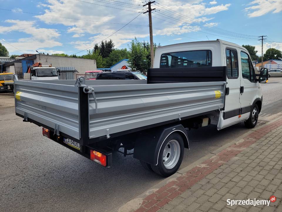 Iveco Daily 35C12 Doka 7 osób Kiper 3m Pilot MP3 podkarpackie