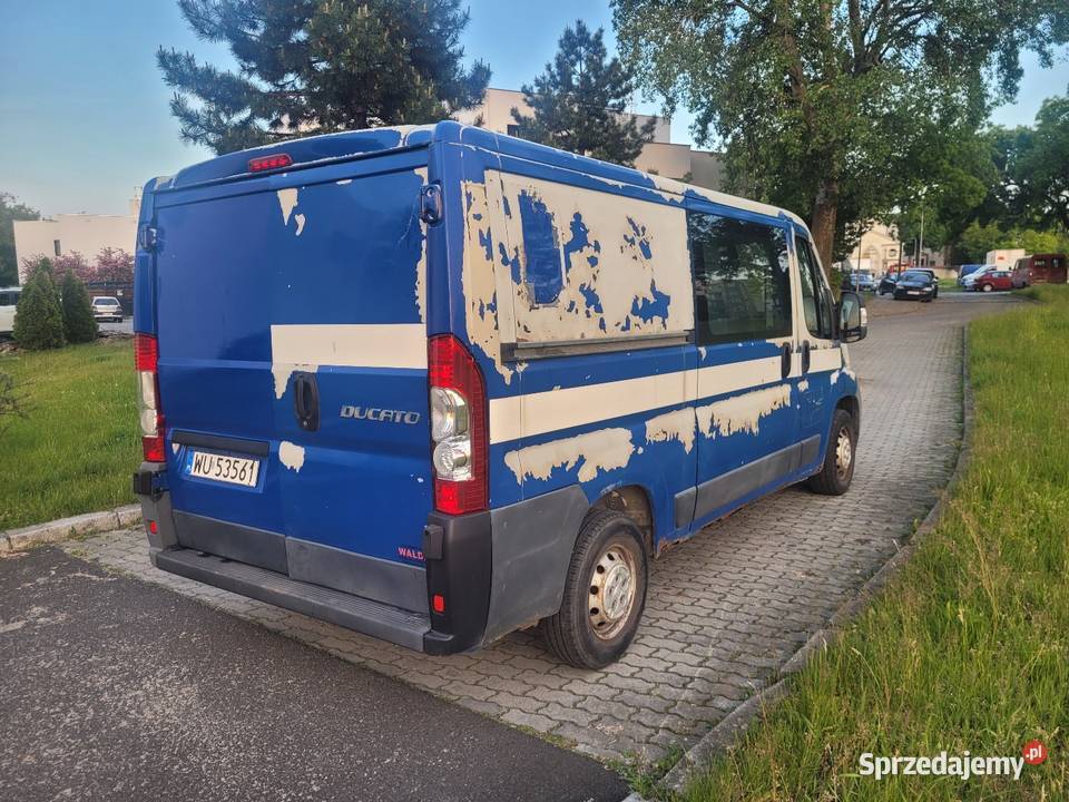 Fiat Ducato 22 brygadówka 6 osobowy Rok produkcji 2007 sprzedam