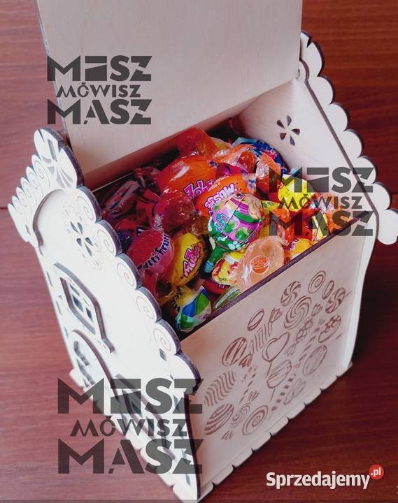 Domek słodyczy Babci Dziadka na dzień dziadów Racot