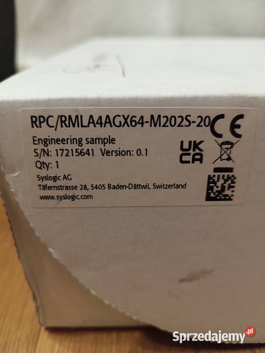 SYSLOGIC RPCRMLA4AGX64 NVIDIA Jetson Orin NX