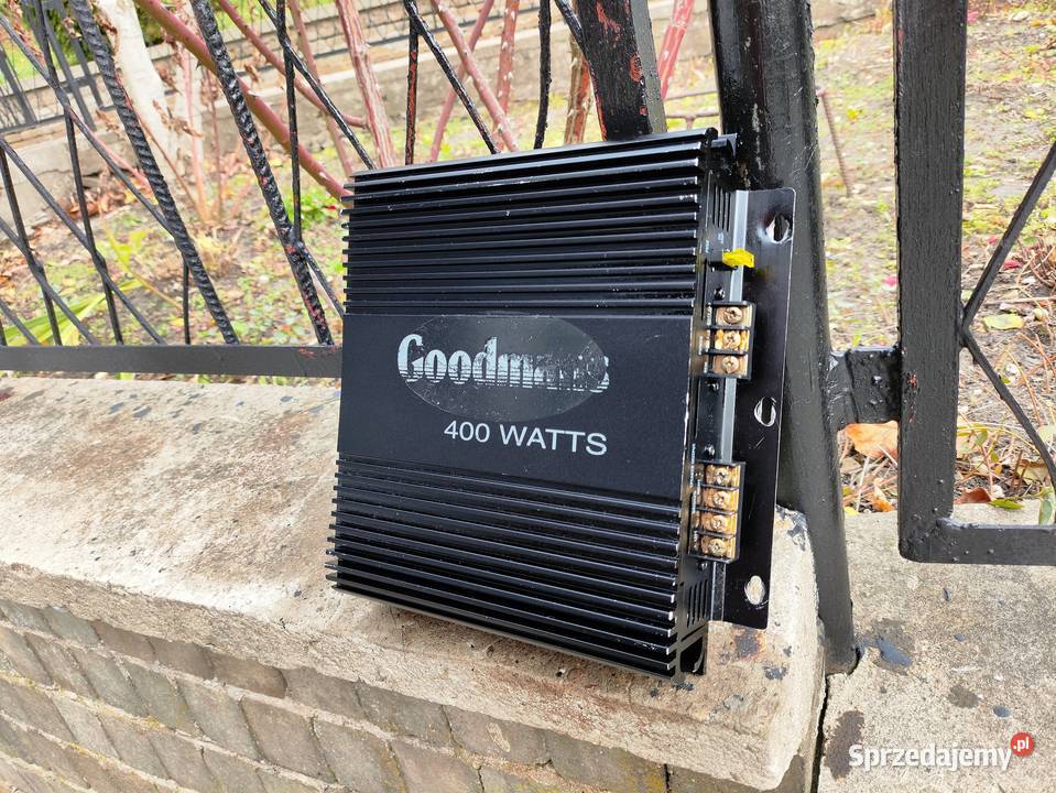 Wzmacniacz samochodowy 2 kanałowy GOODMANS Niegowonice