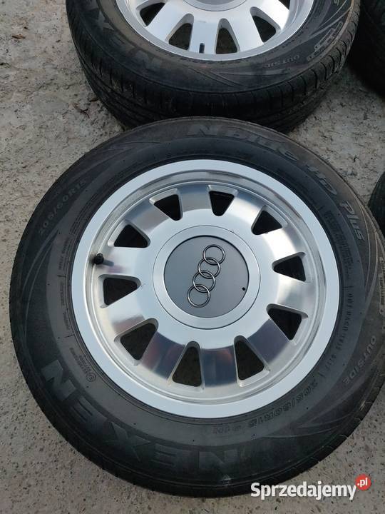 Alufelgi Opony Koła Felgi Komplet Audi A4 A6 15 Zagórowa