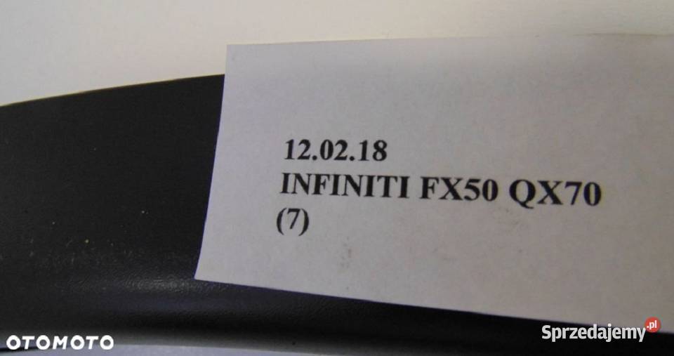 LISTWA ŁUCZEK BŁOTNIKA PRAWY LEWY PRZÓD INFINITI Nowy Tomyśl
