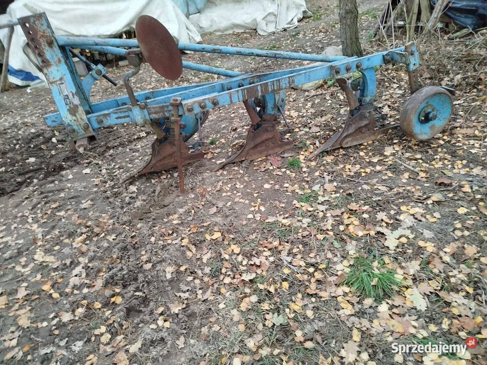Pług zagonowy 3 skibowy Lemken stan