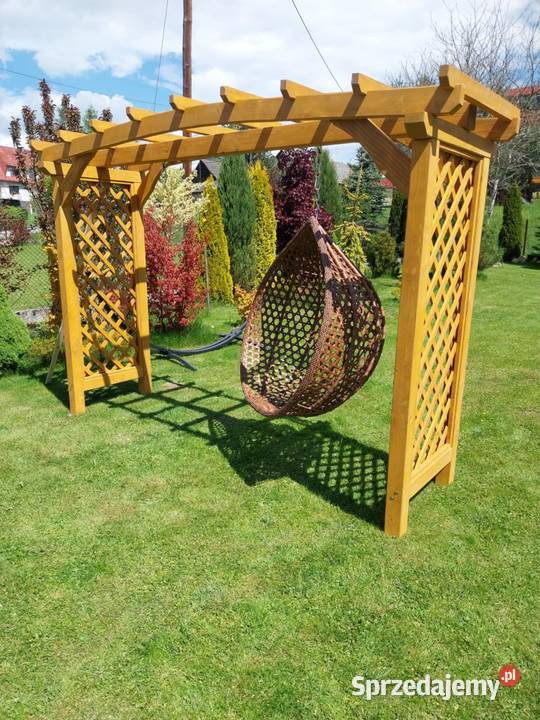Pergola z huśtawką małopolskie