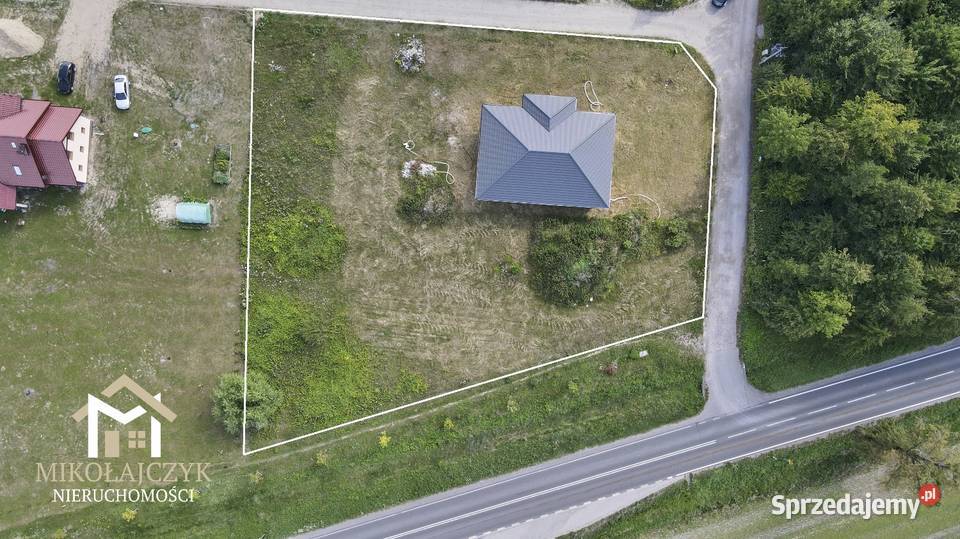 Dom wolnostojący w stanie surowym Dąbrowa 128 m2 Bartoszyce