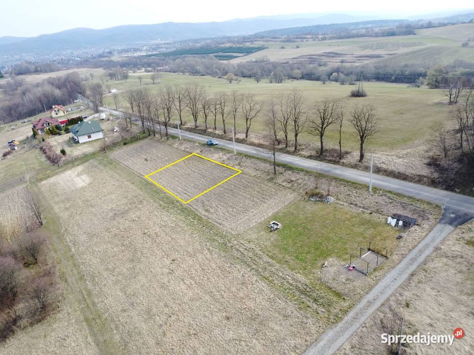 Działka budowlana w mci Stróże Wielkie gmina Sanok