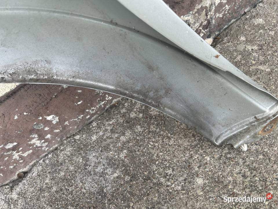 Błotnik lewy prawy Opel astra g z147 srebrny Grudziądz