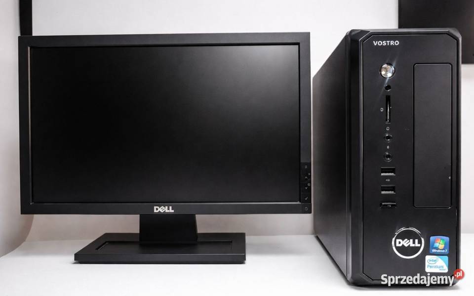 Zestaw komputerowy komputer monitor Dell windows Kraków