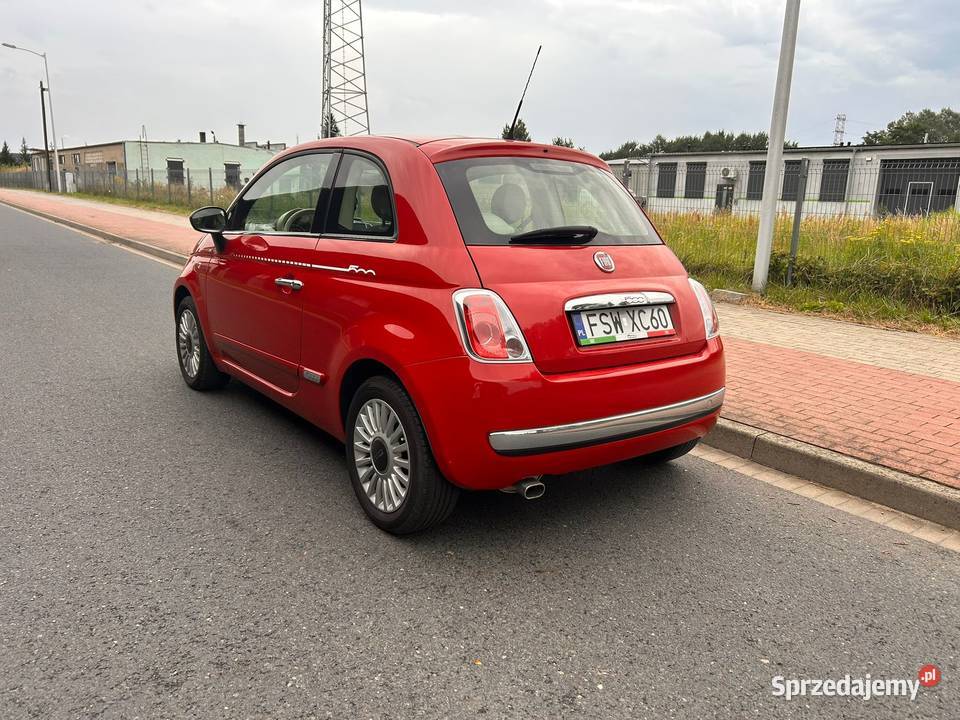 Fiat 500 12 benzyna salon 69KM Zbąszynek sprzedam