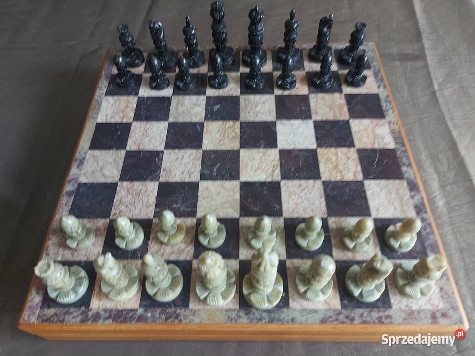 Kamienne szachy 30x30 Sosnowiec