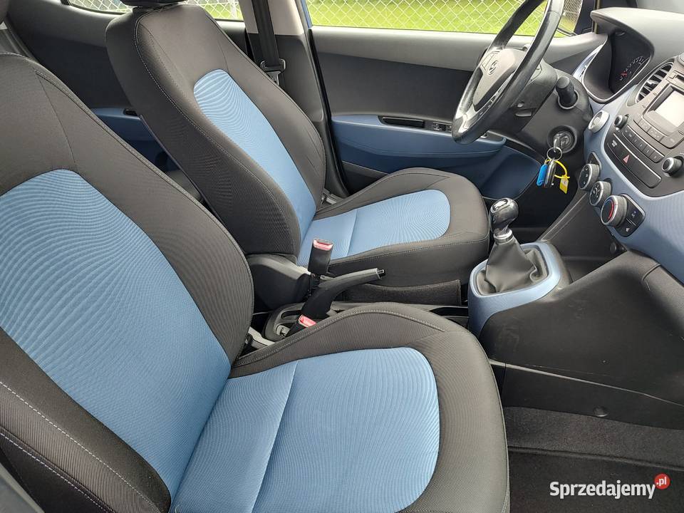 HYUNDAI I 10 10 BENZYNA niebieski Leszno