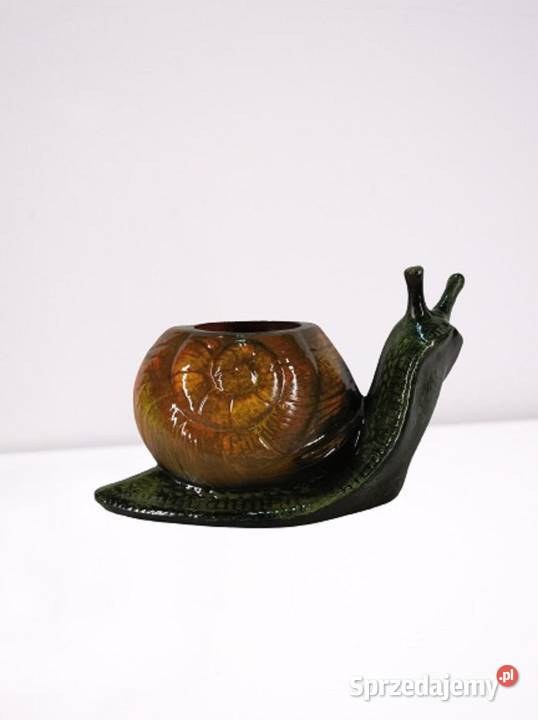 Dekoracja Figura Ślimak Donica Dom i Ogród Łódź
