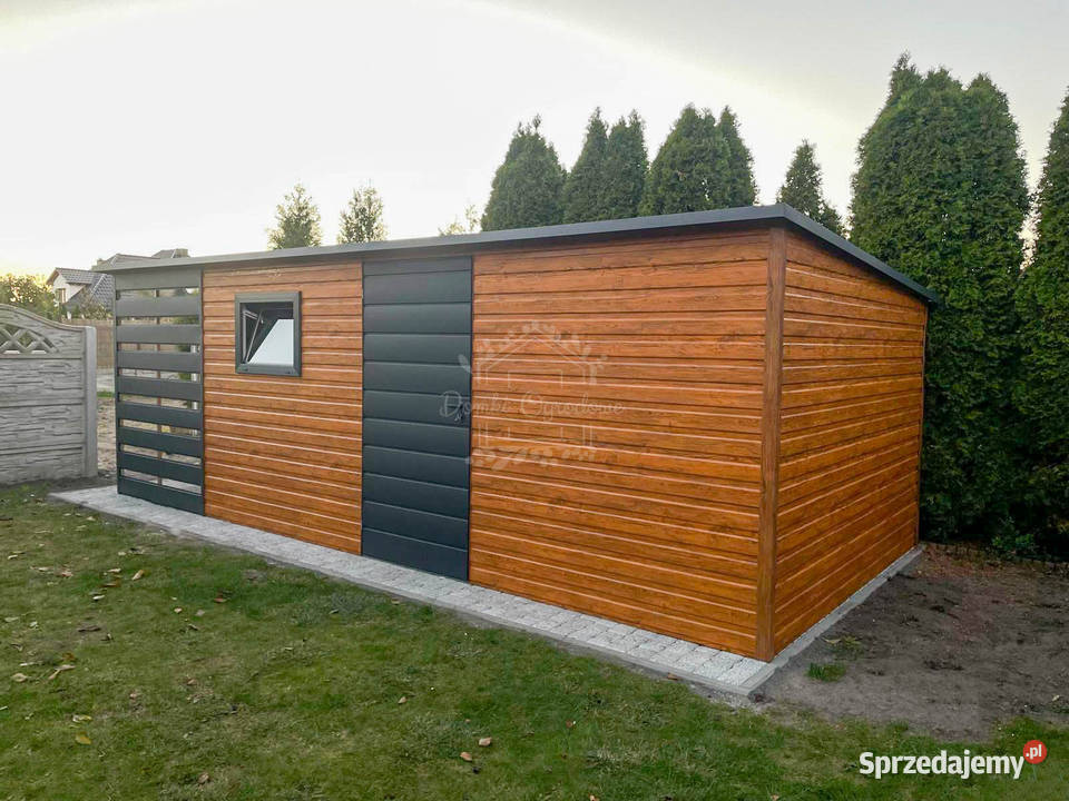 Schowek Domek ogrodowy 5x35m wiata 15m okno Domki narzędziowe Kościerzyna