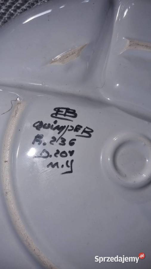Talerz Ceramika Quimper vintage Wola Podłężna