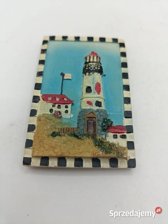 Figurka magnes na lodówkę ceramiczny latarnia lubelskie Zamość