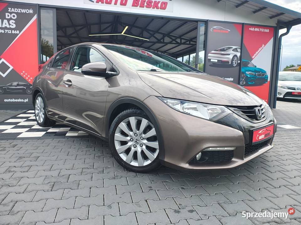 Honda Civic 14Benz Bezwypadkowy SALON POLSKA lakier metallic Zarszyn