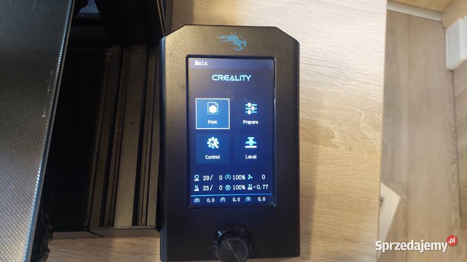 Drukarka 3D Ender 3 V2 Autopoziomowanie Duży Smętowo Graniczne