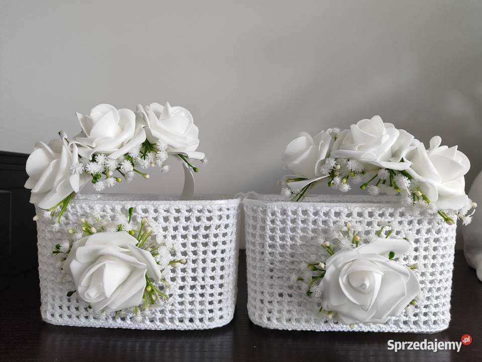 Koszyczek i opaska na Boże Ciało dziewczynki Dębica