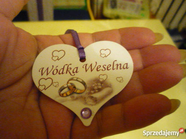 Weselne ozdoby w tonacji lawendabiel Skawina