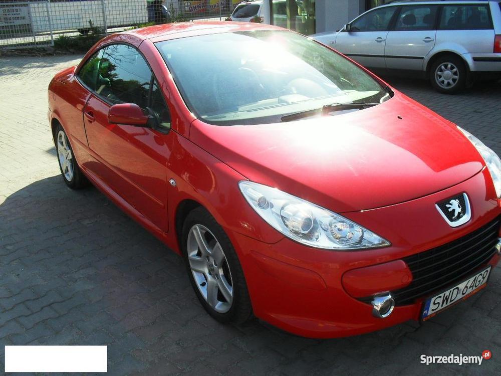 Peugeot 307 CC KLIMATRONIC AUTOMAT SKÓRY nieuszkodzony Rybnik sprzedam