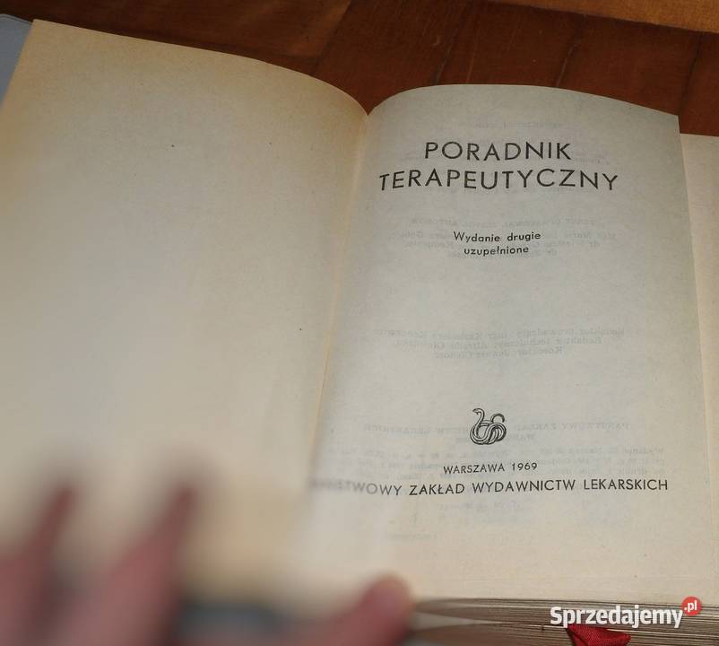 Poradnik Terapeutyczny Stanisław Bober 1969 Łańcut