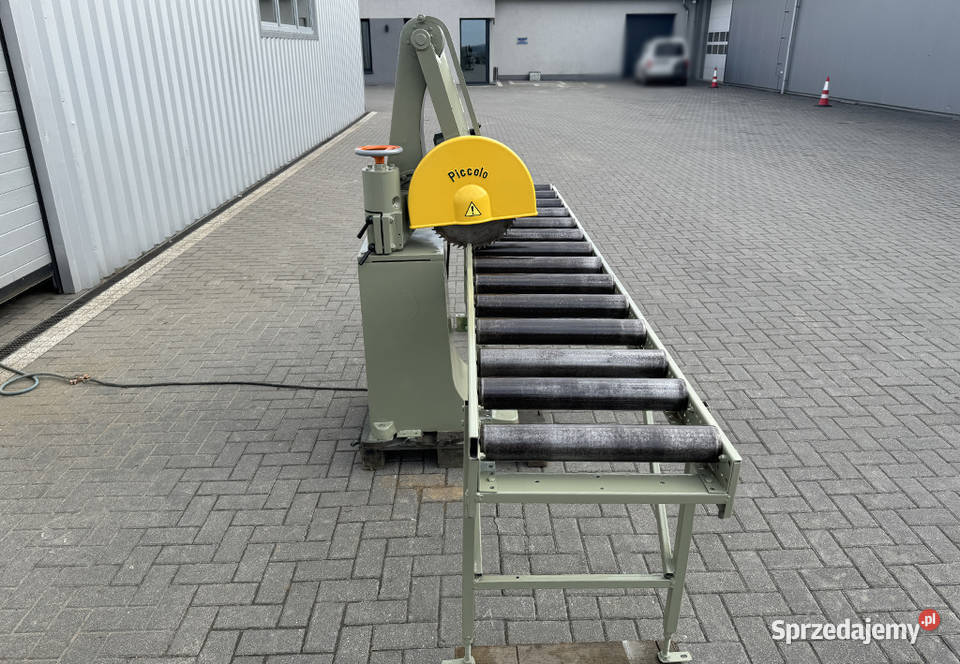Piła poprzeczna PICCOLO stoły rolkowe Sierakowska Huta