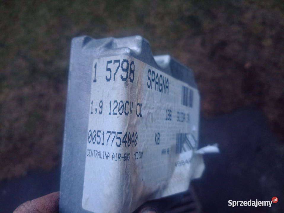 Sensor Airbagów poduszek Fiat Bravo II 2 osobowe śląskie Tychy