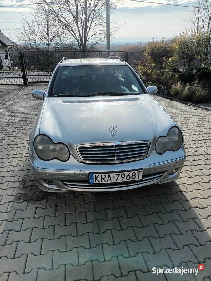 Mercedes w203 klasa C 20kompressor z GAZEM małopolskie Brzozówka