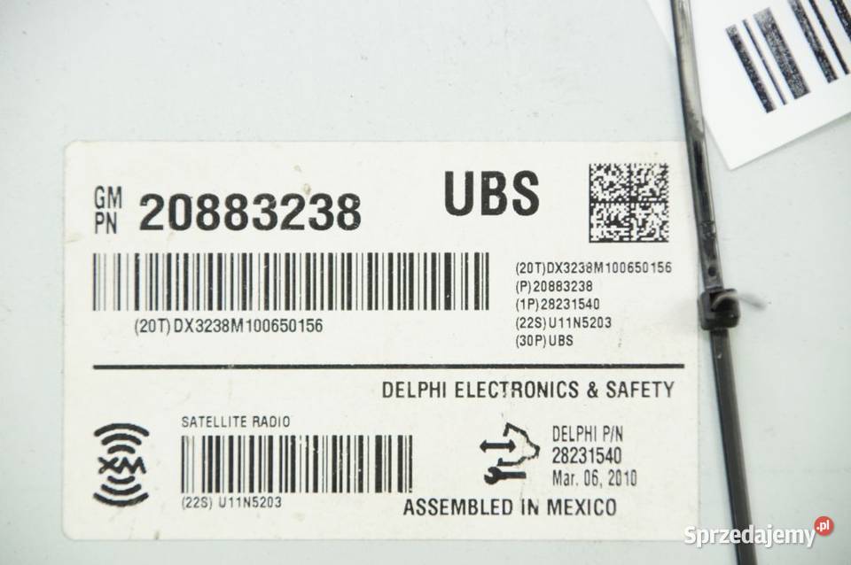 MODUŁ CADILLAC ESCALADE ESV 20883238 Lipno sprzedam