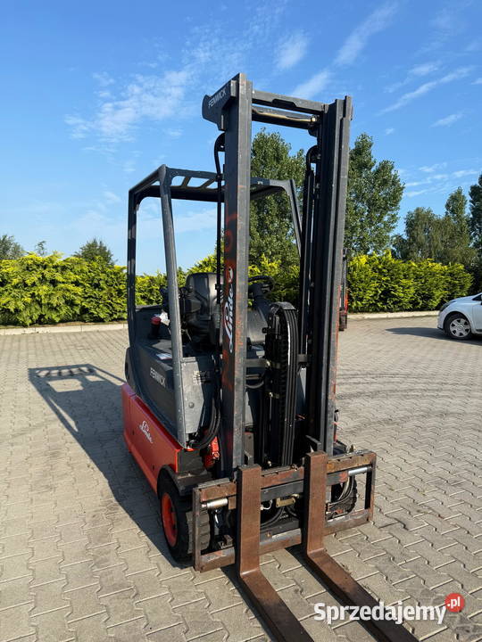 wózek widłowy elektryczny LINDE E1602 przesuw Działoszyn sprzedam