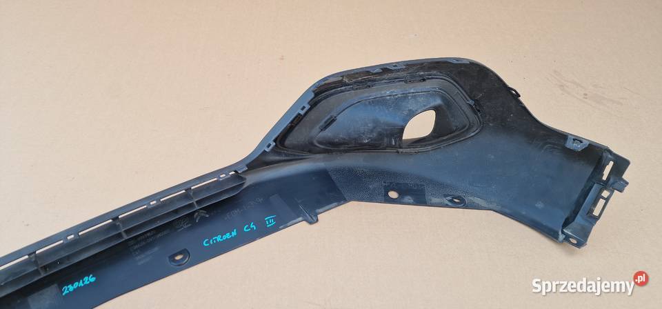 CITROEN C4 III DOKŁADKA ZDERZAKA PRZÓD KRATKA