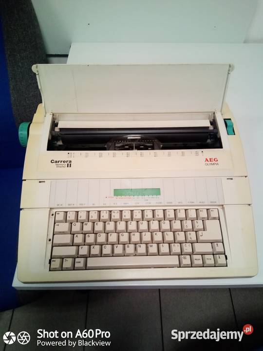 Maszyna do pisania Elektroniczna AEG Olympia Biznes i Przemysł Legnica