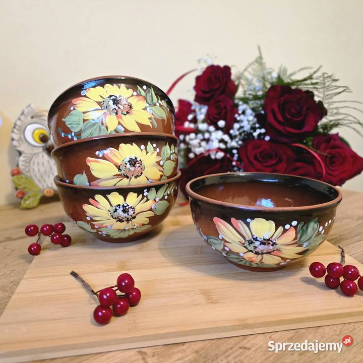 Zestaw 4 miseczek ceramicznych 600ml Bydgoszcz