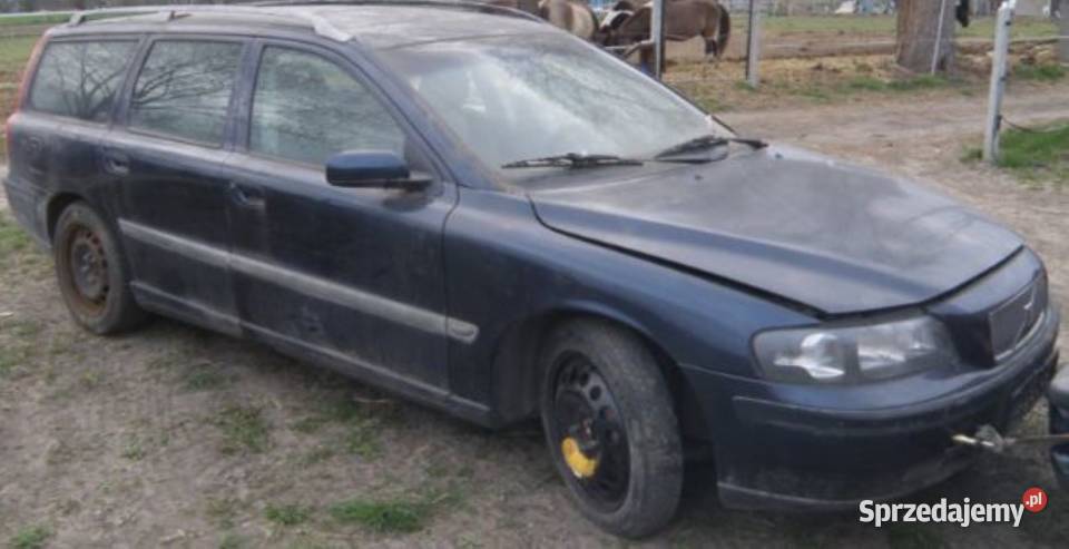 Zderzak przedni przód Volvo v70 II granatowy Zderzaki