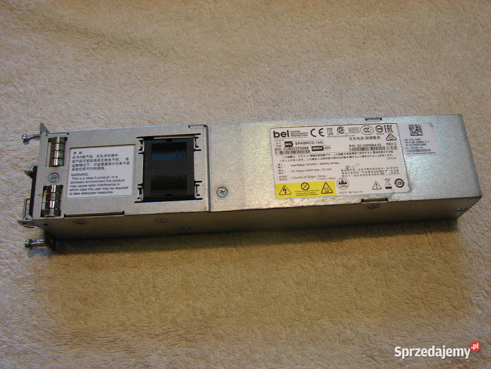 zasilacz 12V DC 42 Amper Power One MN SPABRCD10G Starogard Gdański