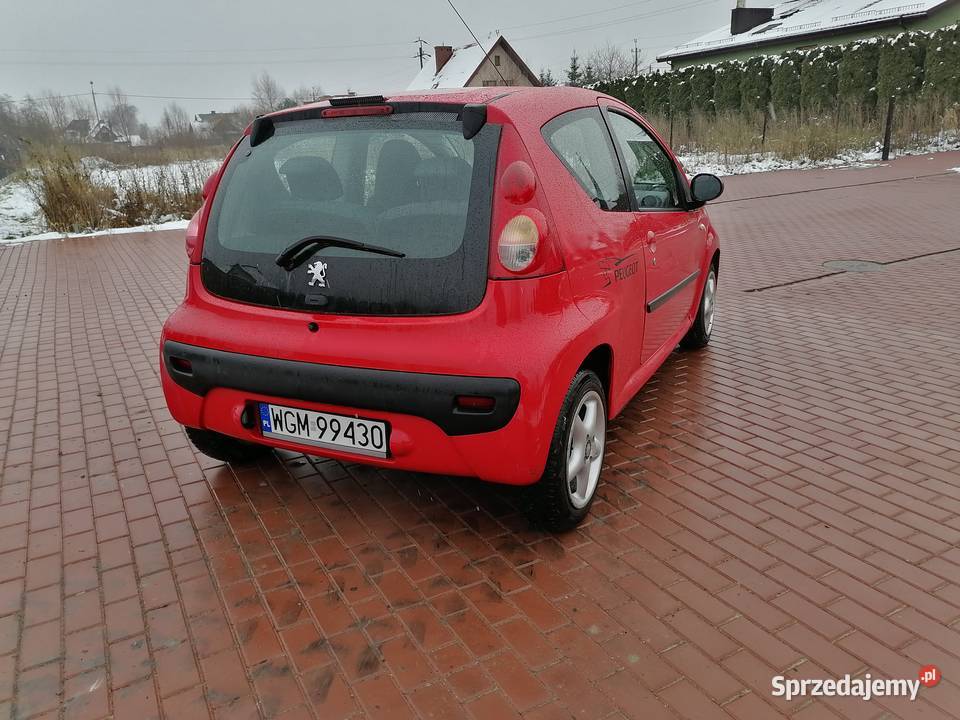 Peugeot 107 ekonomiczny 10 68 Klimatyzacja 107 Mińsk Mazowiecki sprzedam