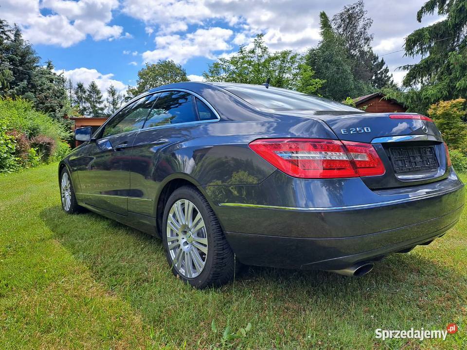 Mercedes E250 CDI coup zadbany serwisowany w ASO 160000km Łódź sprzedam