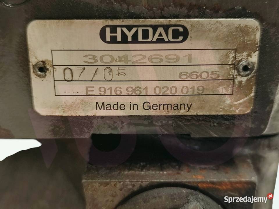 Blok zaworowy 470913 HYDAC FENDT 930 VARIO Motoryzacja wielkopolskie Wilkowo