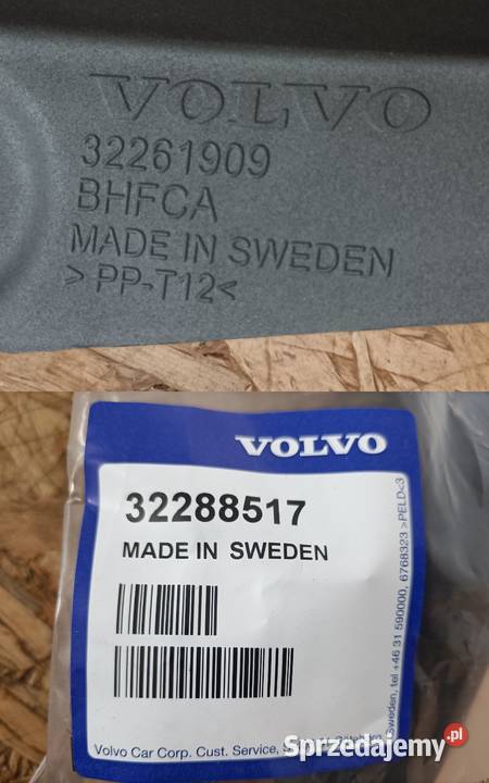 VOLVO XC60 II LISTWA BŁOTNIKA CHLAPACZ LEWY TYŁ Części montażowe Pleszew