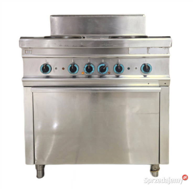 Kuchnia elektryczna GIGA 12 kW 4 płyty okrągłe Gastronomia Pszczyna