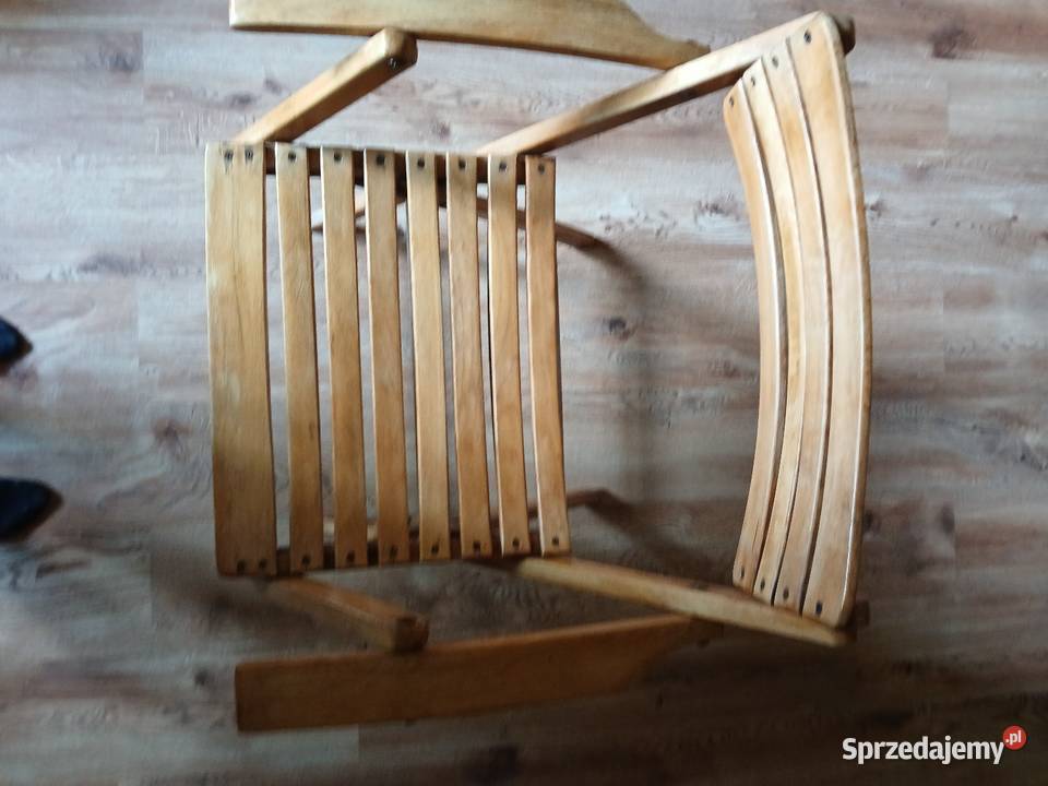 Stare krzesło składane z lat 50 tych Kraków sprzedam