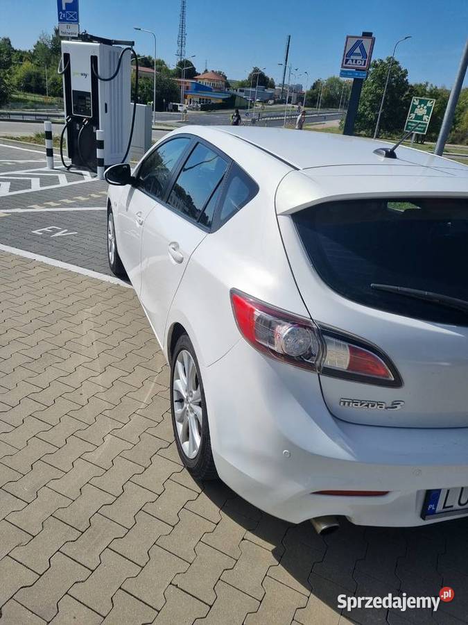 Mazda 3 Biała Perła 109KM Lublin sprzedam