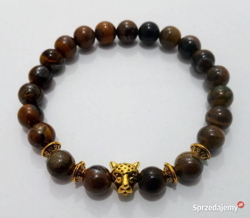 Bransoletka Boho Gold Tiger Biżuteria dla Panów podkarpackie Rzeszów