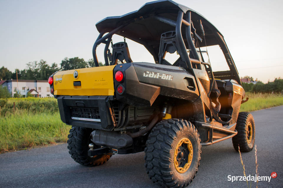 CanAm Commander 1000R z pługiem i wyciągarką Can-Am Tarnów