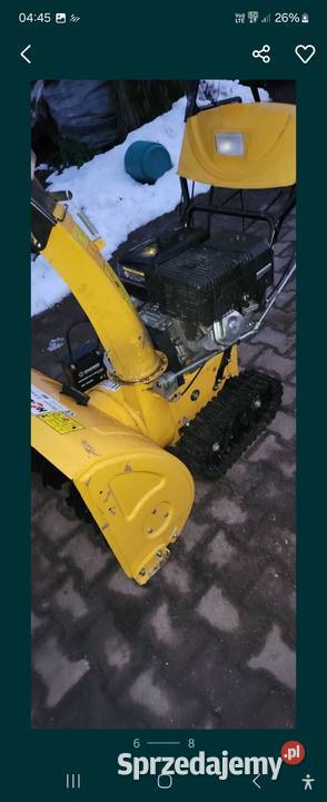 Odśnieżarka Gąsienicowa Holzinger HSF110 LE 11 Gliwice sprzedam